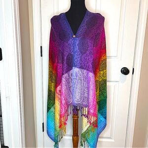 Women pashmina cashmere scarf shawl women gift fashion.